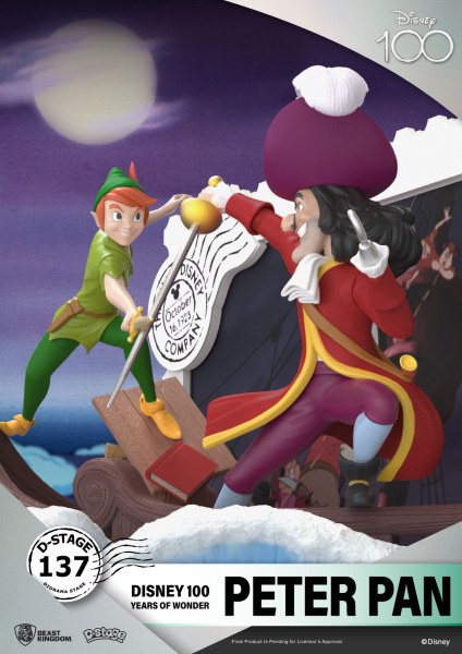 DIORAMA PETER PAN – DISNEY 100. JUBILÄUM D-STAGE