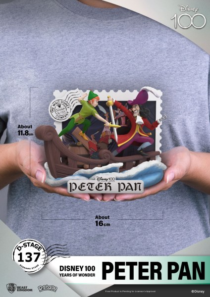 DIORAMA PETER PAN – DISNEY 100. JUBILÄUM D-STAGE
