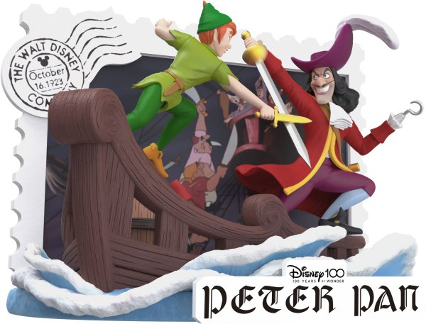 DIORAMA PETER PAN – DISNEY 100. JUBILÄUM D-STAGE