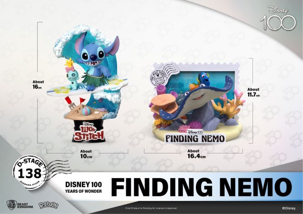 DIORAMA FINDING NEMO – DISNEY 100. JUBILÄUM D-STAGE