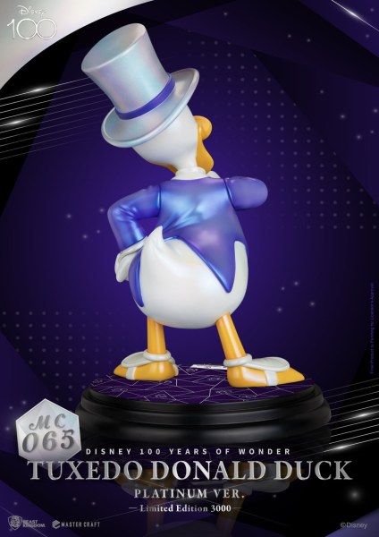 SMOKING DONALD PLATINUM-VERSION – DISNEY MASTERCRAFT