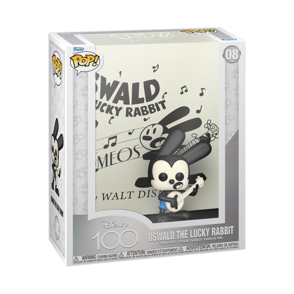 FUNKO POP! 08 – OSWALD ART COVER DISNEY 100TH