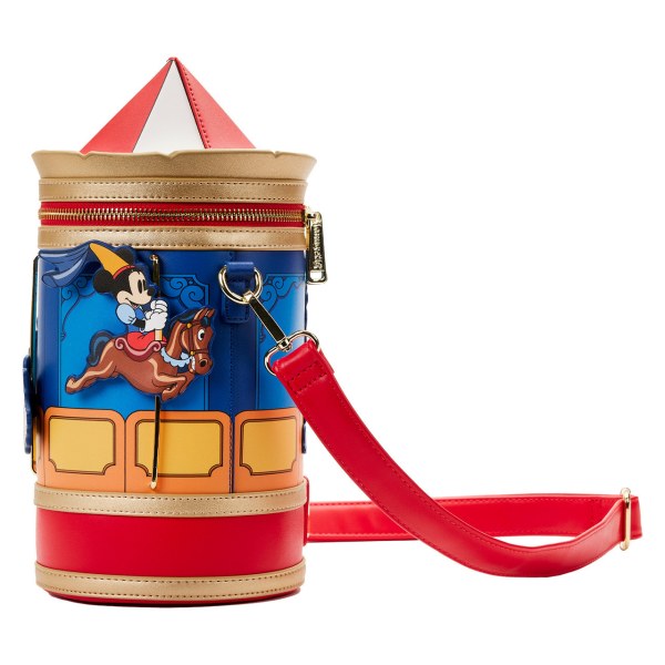 MICKEY & MINNIE BRAVE LITTLE TAILORS KARUSELL-UMHÄNGERTASCHE – DISNEY LOUNGEFLY