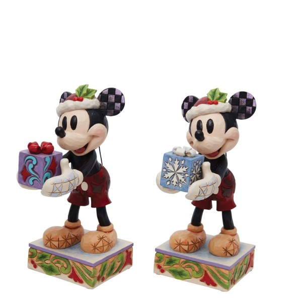 WEIHNACHTSMICKEY MIT EINEM ÜBERRASCHUNGSGESCHENK - DISNEY TRADITIONS
