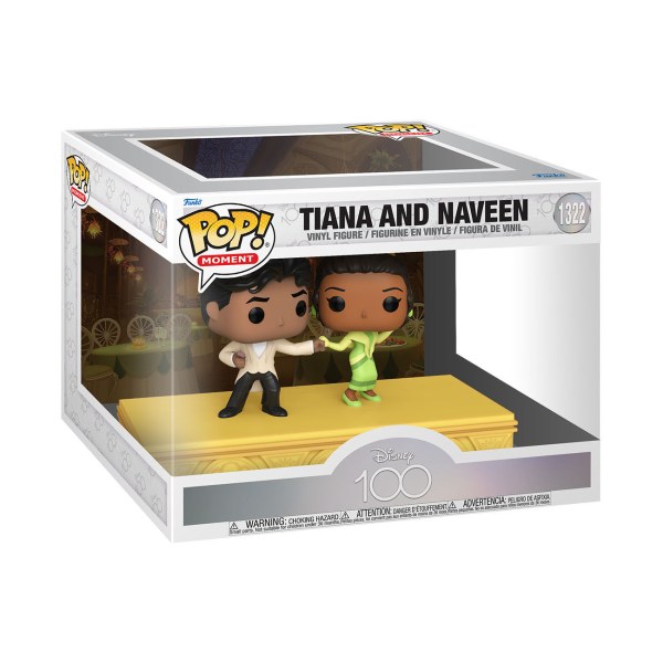 FUNKO POP! 1322 – TIANA UND NAVEEN – DISNEYS 100. JUBILÄUM