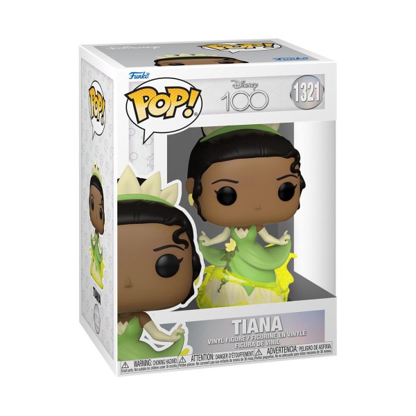 FUNKO POP! 1321 – TIANA, DIE PRINZESSIN UND DER FROSCH – DISNEYS 100. JUBILÄUM