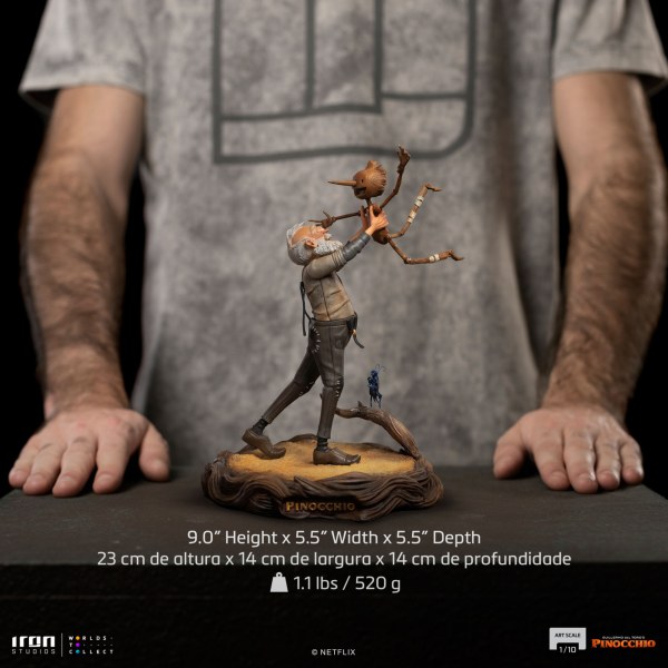 GEPPETTO & PINOCCHIO KUNSTSKALA – PINOCCHIO