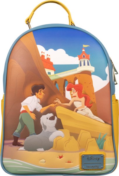 MINI-RUCKSACK DIE KLEINE MEERJUNGFRAU ARIEL & ERIC AM STRAND – DISNEY LOUNGEFLY