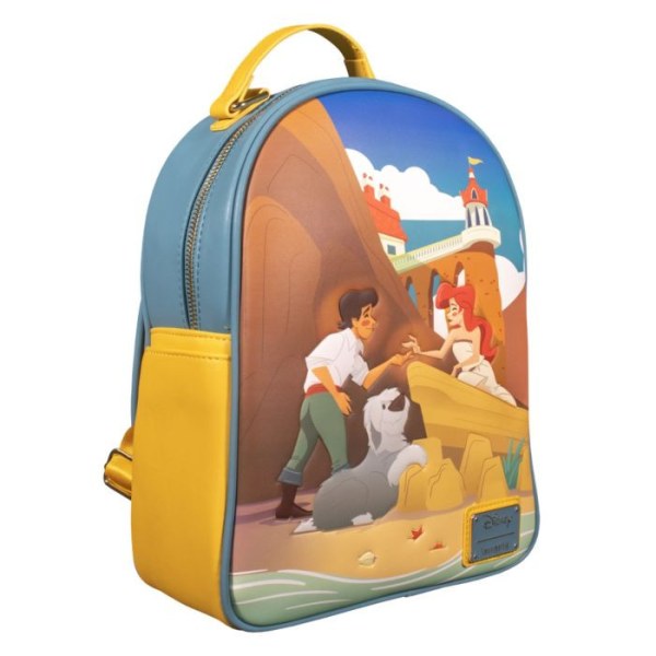 MINI-RUCKSACK DIE KLEINE MEERJUNGFRAU ARIEL & ERIC AM STRAND – DISNEY LOUNGEFLY