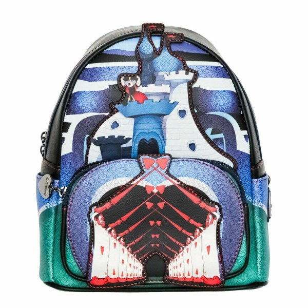 MINI-RUCKSACK CASTLE QUEEN OF HEARTS – DISNEY LOUNGEFLY