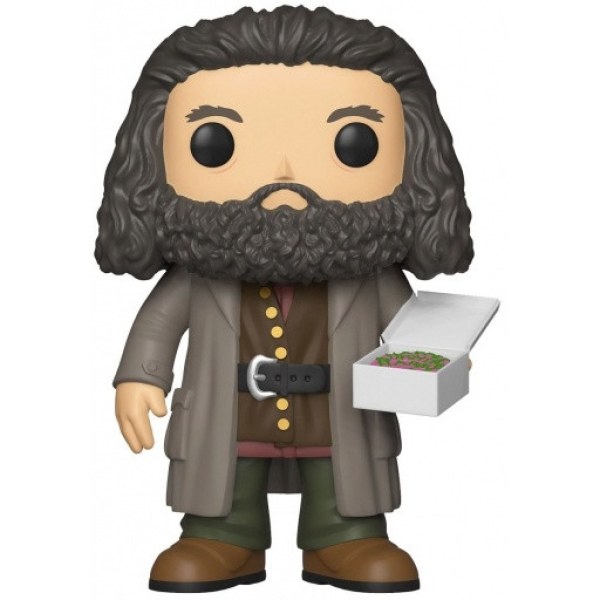 Harry Potter Super Sized POP! 78 Movies Vinyl Figur Hagrid mit Kuchen 14 cm