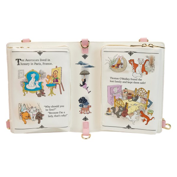 UMHÄNGETASCHE DAS KLASSISCHE ARISTOCATS-BUCH – DISNEY LOUNGEFLY