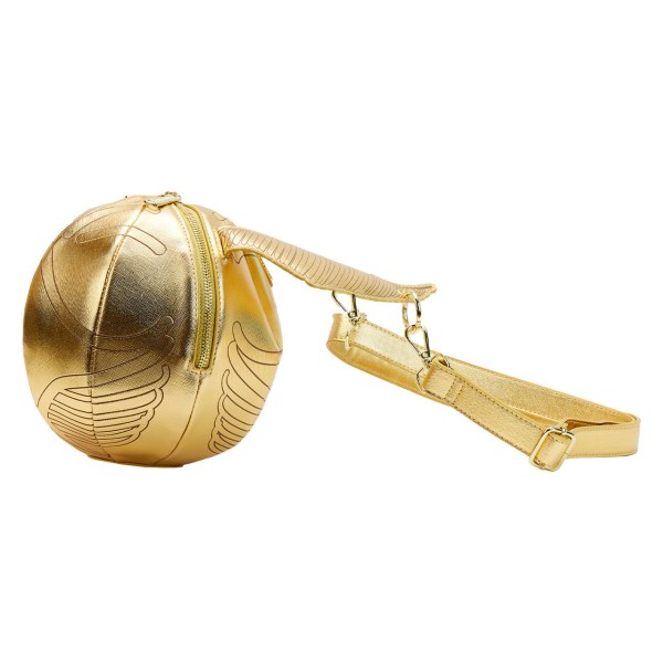 GOLDENE SCHNAPP-SCHULTERTASCHE – HARRY POTTER LOUNGEFLY