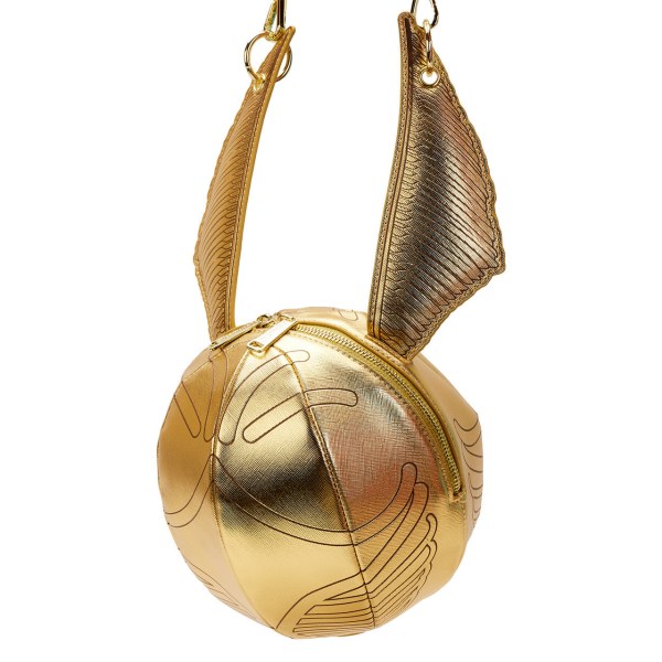 GOLDENE SCHNAPP-SCHULTERTASCHE – HARRY POTTER LOUNGEFLY
