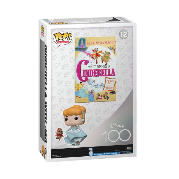 FUNKO POP! 12 – CINDERELLA-FILMPLAKAT DISNEY'S 100