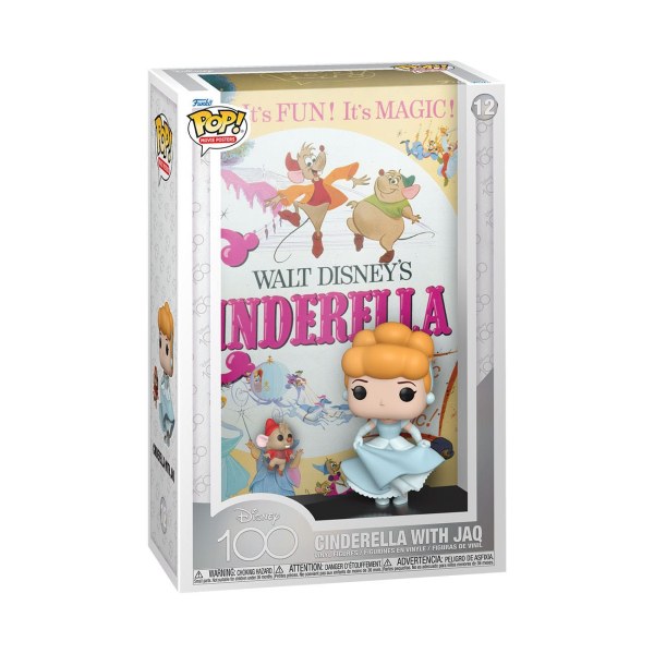 FUNKO POP! 12 – CINDERELLA-FILMPLAKAT DISNEY'S 100