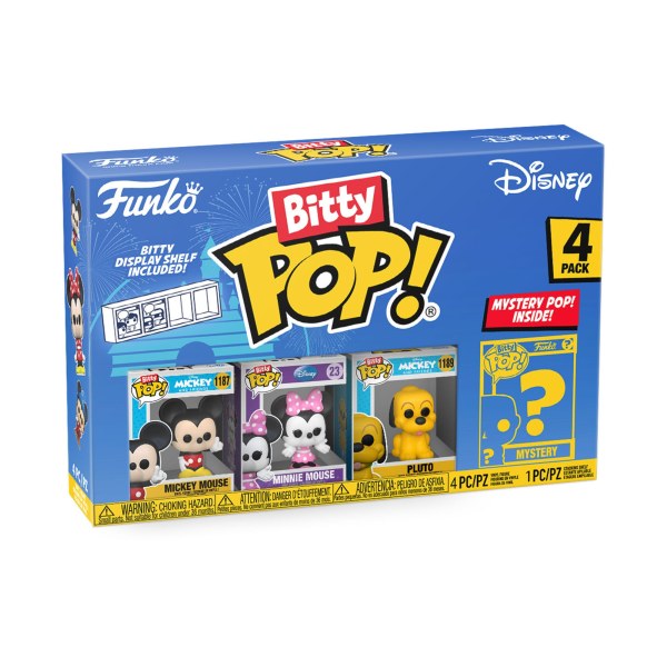 4ER-PACK FUNKO BITTY POP! - MICKEY UND SEINE FREUNDE