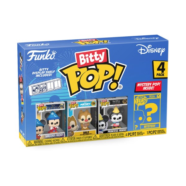4ER-PACK FUNKO BITTY POP! - MICKEY ZAUBERER