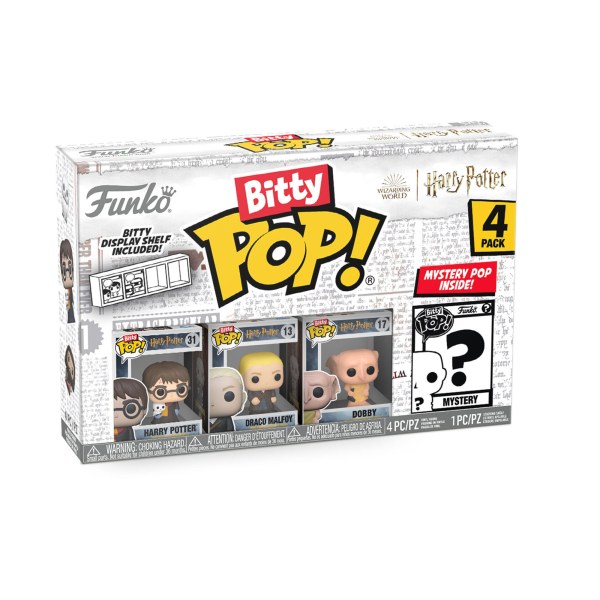 4ER-PACK FUNKO BITTY POP! - HARRY POTTER