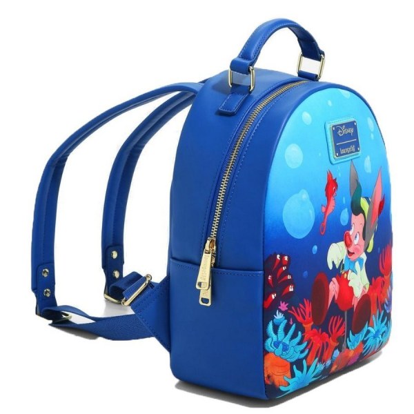 PINOCCHIO CORAL MINI-RUCKSACK – DISNEY LOUNGEFLY