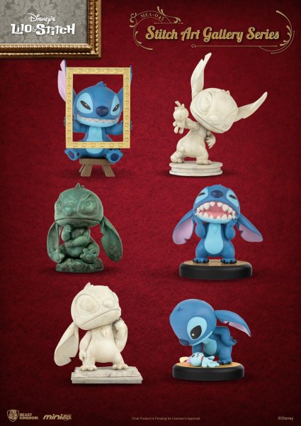 6ER-PACK ART GALLERY STITCH FIGUREN – DISNEY MINI EGG ATTACK