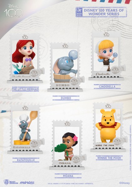 PACK MIT 6 FIGUREN 100 YEARS OF WONDER – DISNEY MINI EGG ATTACK