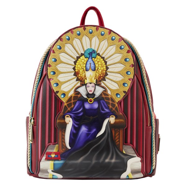 MINI-RUCKSACK DIE BÖSE KÖNIGIN AUF IHREM THRON – DISNEY LOUNGEFLY