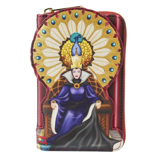 BRIEFTASCHE DIE BÖSE KÖNIGIN AUF IHREM THRON – DISNEY LOUNGEFLY