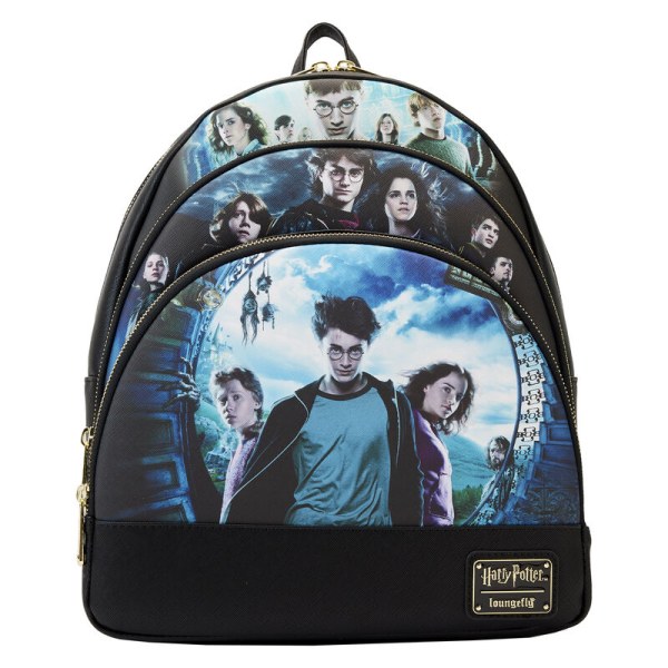 MINI-RUCKSACK FILMPOSTER TRIPLE POCKET – HARRY POTTER LOUNGEFLY