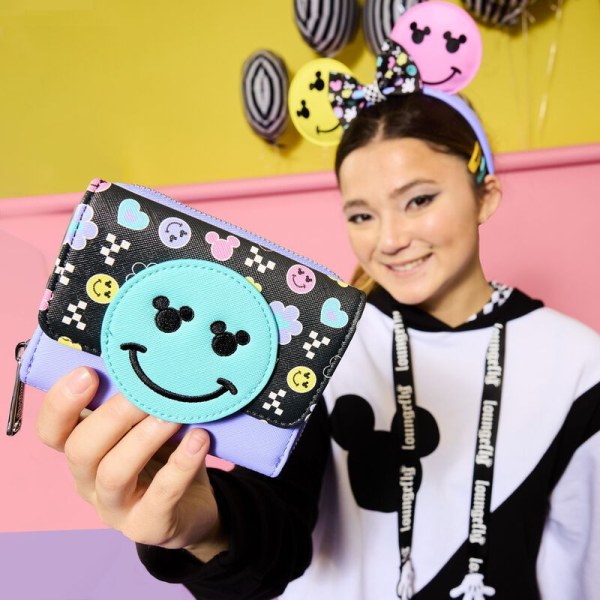 MICKEY MOUSE Y2K BRIEFTASCHE – DISNEY LOUNGEFLY