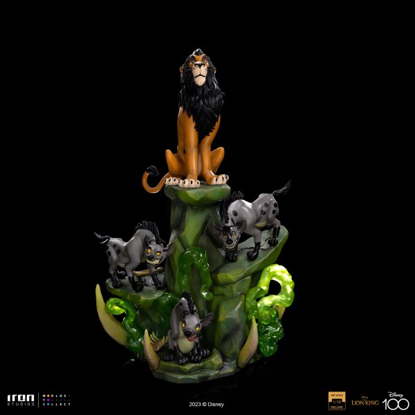 SCAR DELUXE ART SCALE – DISNEY DER KÖNIG DER LÖWEN
