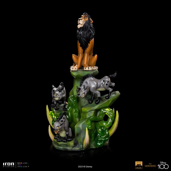 SCAR DELUXE ART SCALE – DISNEY DER KÖNIG DER LÖWEN