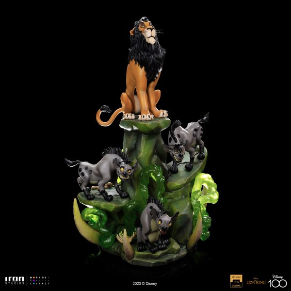 SCAR DELUXE ART SCALE – DISNEY DER KÖNIG DER LÖWEN