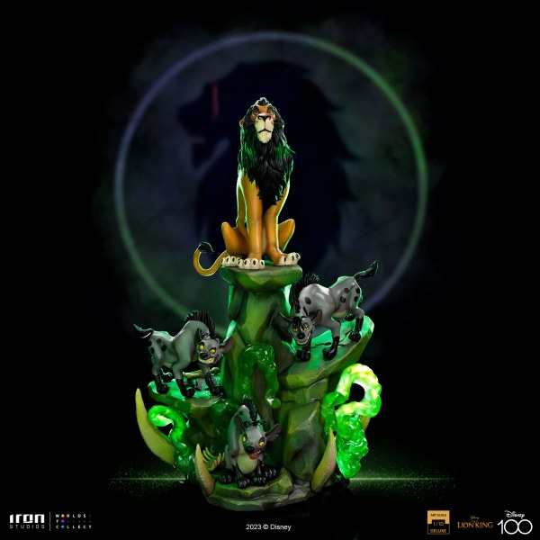 SCAR DELUXE ART SCALE – DISNEY DER KÖNIG DER LÖWEN