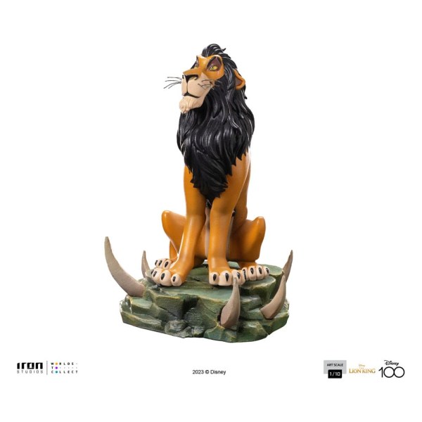 Statuette „Der König der Löwen“ im Maßstab 1:10, Narbe, normal, 16 cm