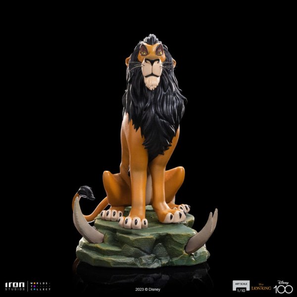 Statuette „Der König der Löwen“ im Maßstab 1:10, Narbe, normal, 16 cm