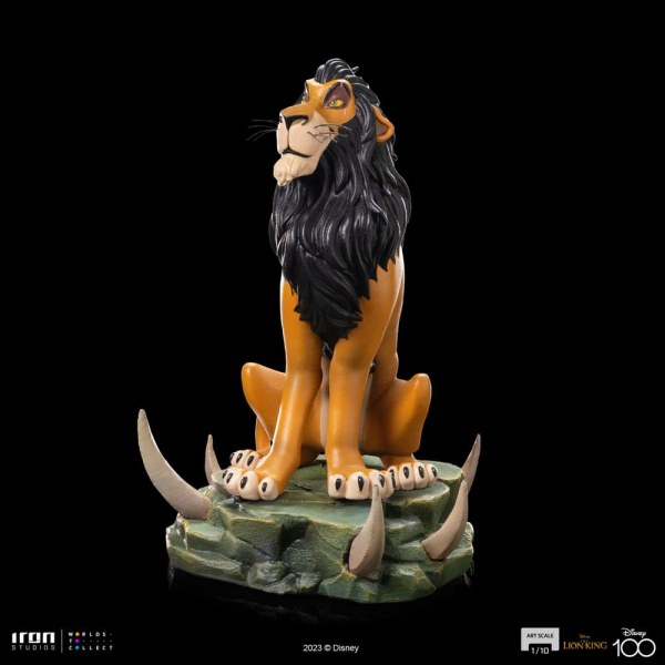 Statuette „Der König der Löwen“ im Maßstab 1:10, Narbe, normal, 16 cm