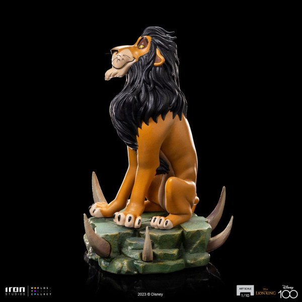 Statuette „Der König der Löwen“ im Maßstab 1:10, Narbe, normal, 16 cm