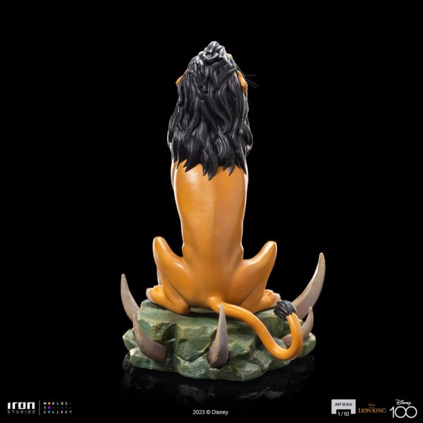 Statuette „Der König der Löwen“ im Maßstab 1:10, Narbe, normal, 16 cm