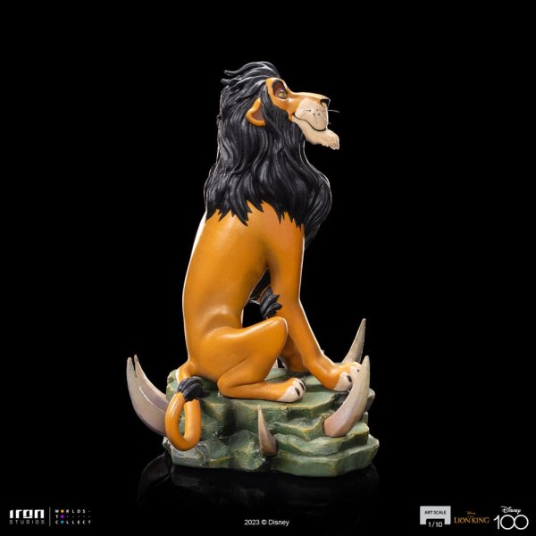 Statuette „Der König der Löwen“ im Maßstab 1:10, Narbe, normal, 16 cm