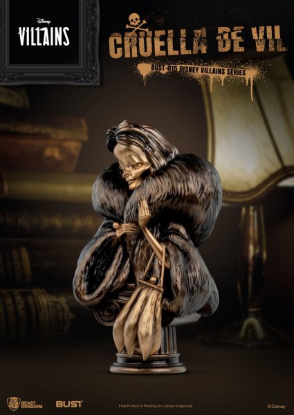 CRUELLA THEY WILL BUST – DISNEY VILLAINS-SERIE