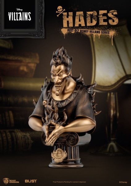 HADES BÜSTE – DISNEY VILLAINS-SERIE
