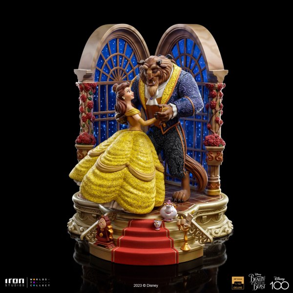 Belle und das Biest Deluxe-Kunstmaßstab – Disney