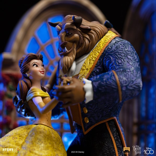 Belle und das Biest Deluxe-Kunstmaßstab – Disney