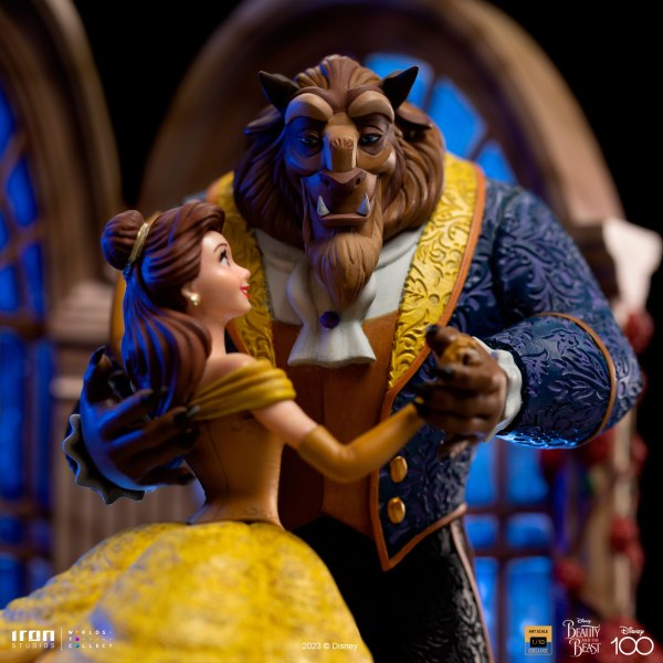 Belle und das Biest Deluxe-Kunstmaßstab – Disney