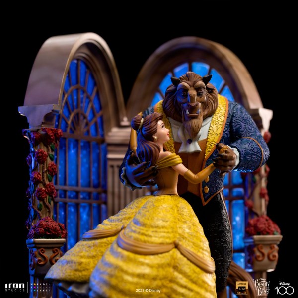 Belle und das Biest Deluxe-Kunstmaßstab – Disney
