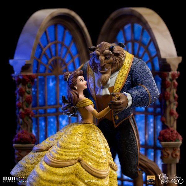 Belle und das Biest Deluxe-Kunstmaßstab – Disney