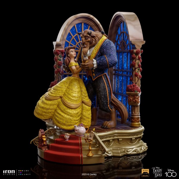 Belle und das Biest Deluxe-Kunstmaßstab – Disney