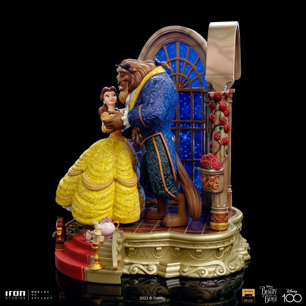 Belle und das Biest Deluxe-Kunstmaßstab – Disney