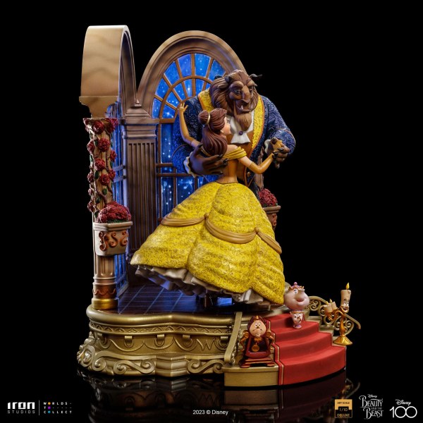 Belle und das Biest Deluxe-Kunstmaßstab – Disney